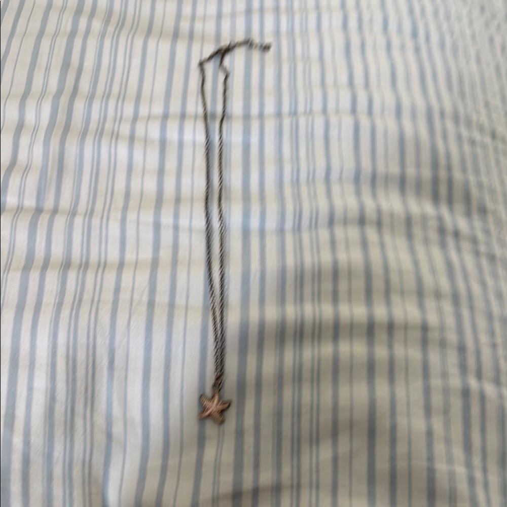 Starfish Pendant Necklace